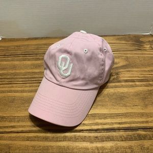 Light pink OU Sooners ball cap